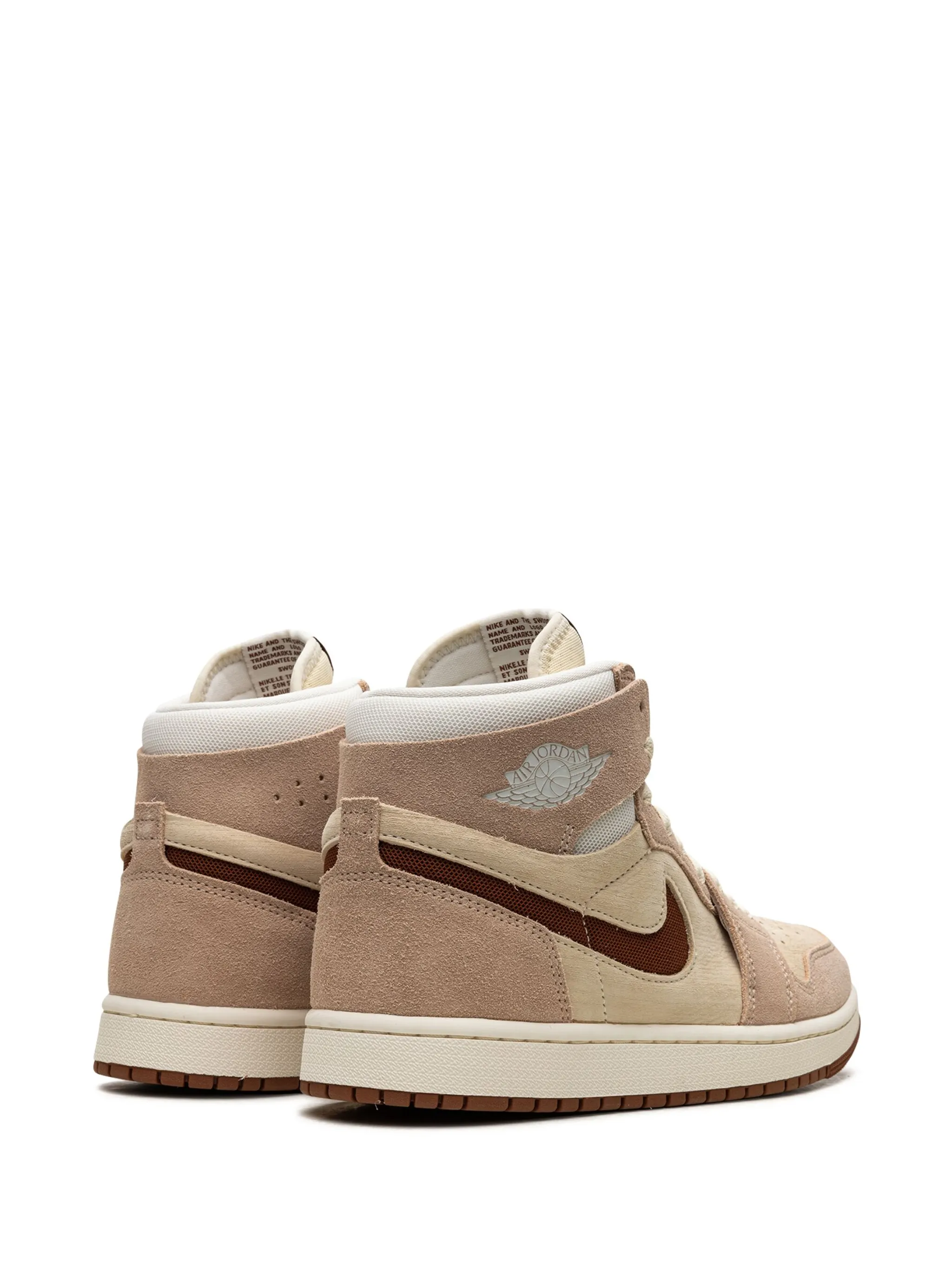 Кроссовки Air Jordan 1 Zoom CMFT 2 Legend Coffee, бежевый — фото 3