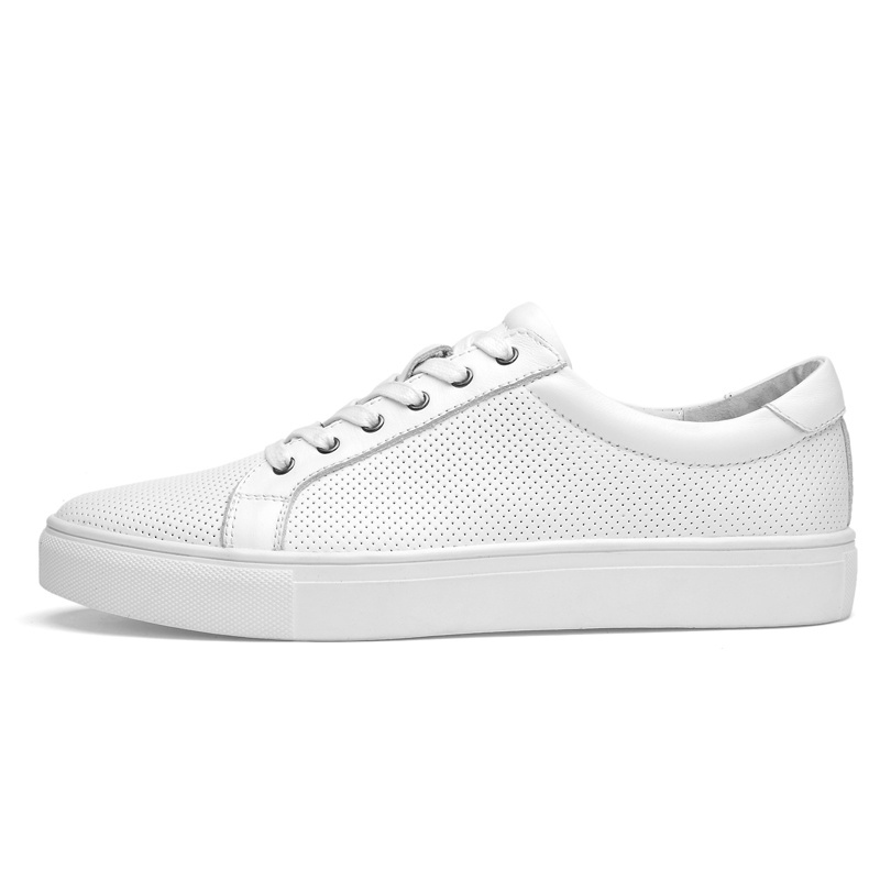 

Mulinsen Мужские лоу-топ скейтборд кроссовки Cut-Out White, цвет Cut-Out White[Leather Shoe Size: Athletic Shoes 41 = Size 40 in This Model]