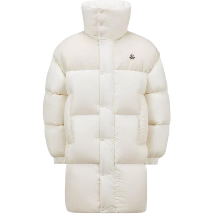 

Пуховик унисекс белый Moncler