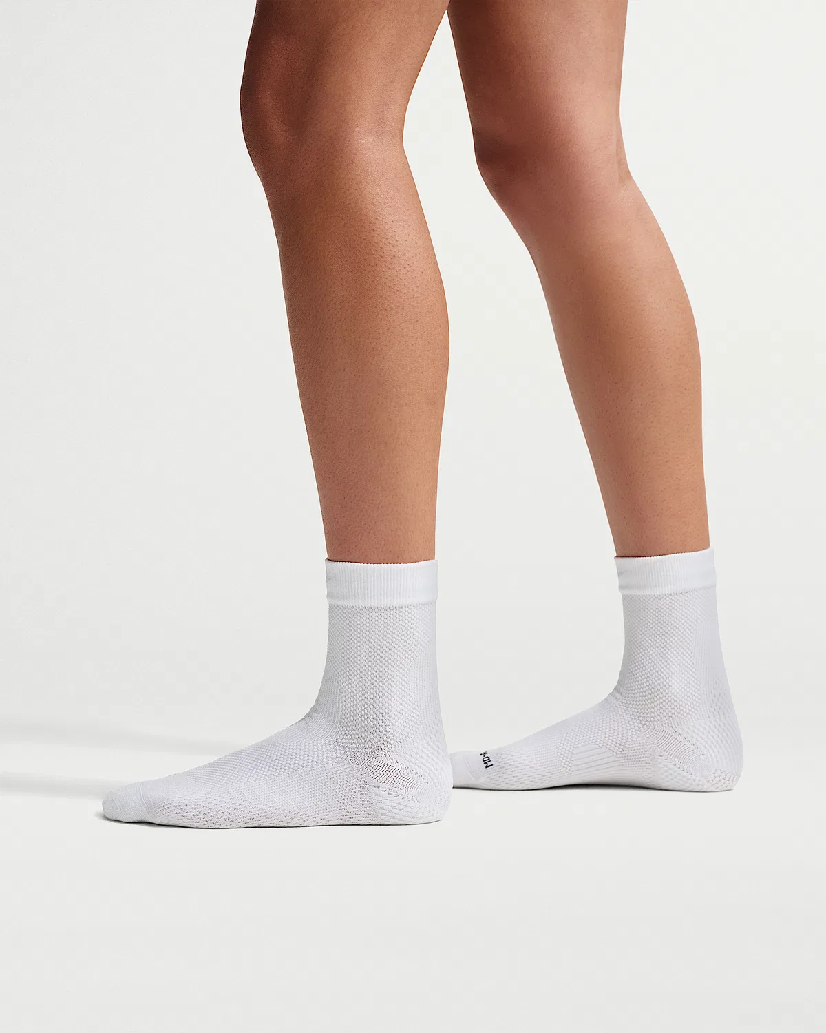 Nike Run Running Micro-Crew Socks (1 пара) Lightweight, White/Black/Pure Platinum