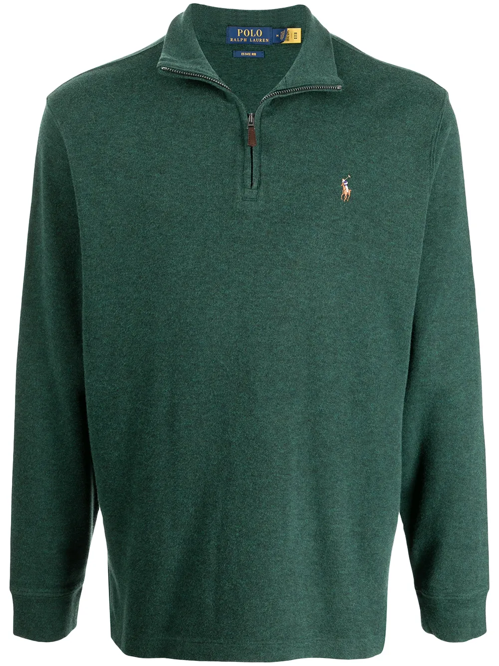 

Джемпер Polo Pony на молнии POLO RALPH LAUREN, зеленый