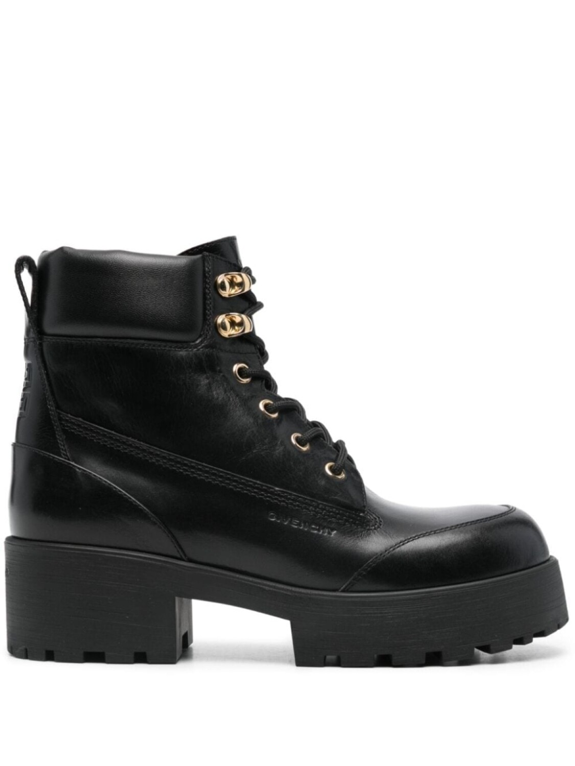 Givenchy ботинки Trekker из кожи, черный