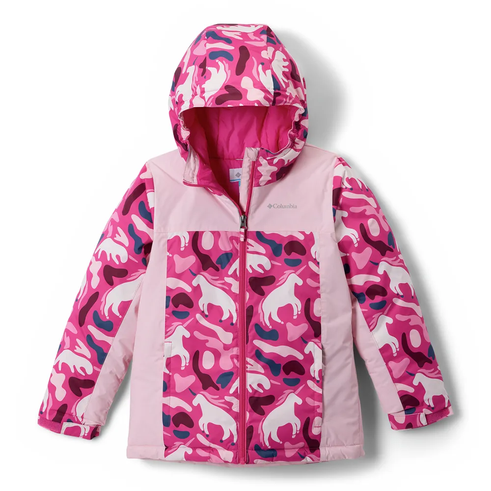 

Куртка Columbia Horizon Ride IV Printed, розовый