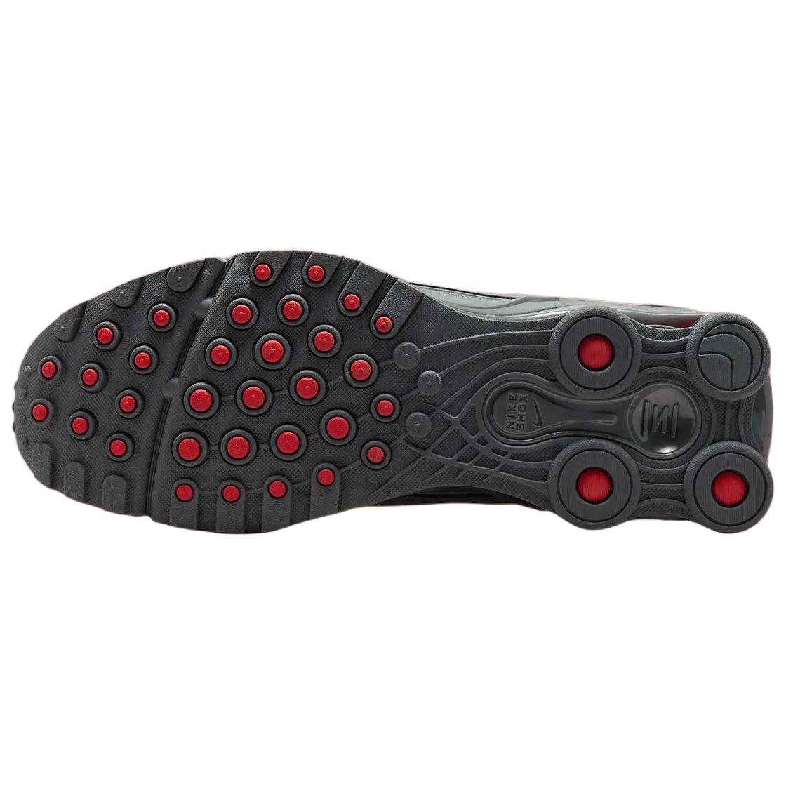 Кроссовки для бега Shox Ride 2 Unisex красный Nike, серый/красный — фото 4