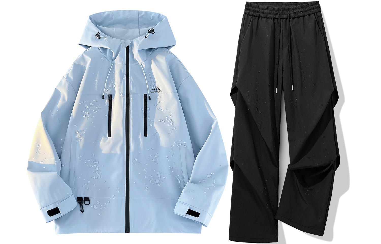 

WARRIOR Куртка Unisex из коллекции Huichao Riding The Wind, Light Blue+Black[Waterproof Clothing Sets]