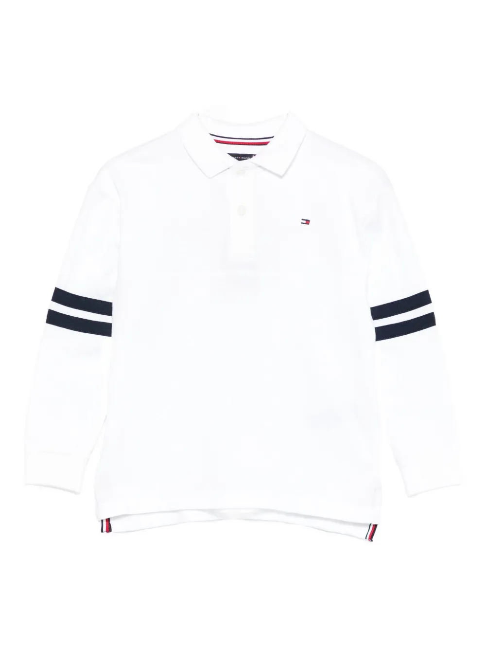 

Рубашка поло с длинными рукавами Tommy Hilfiger Junior, белый