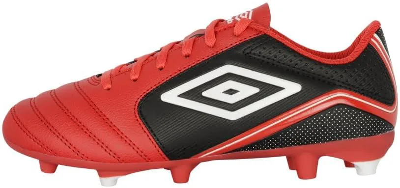 Мужские бутсы Umbro Classico 12 FG, красный/белый/черный — фото 2