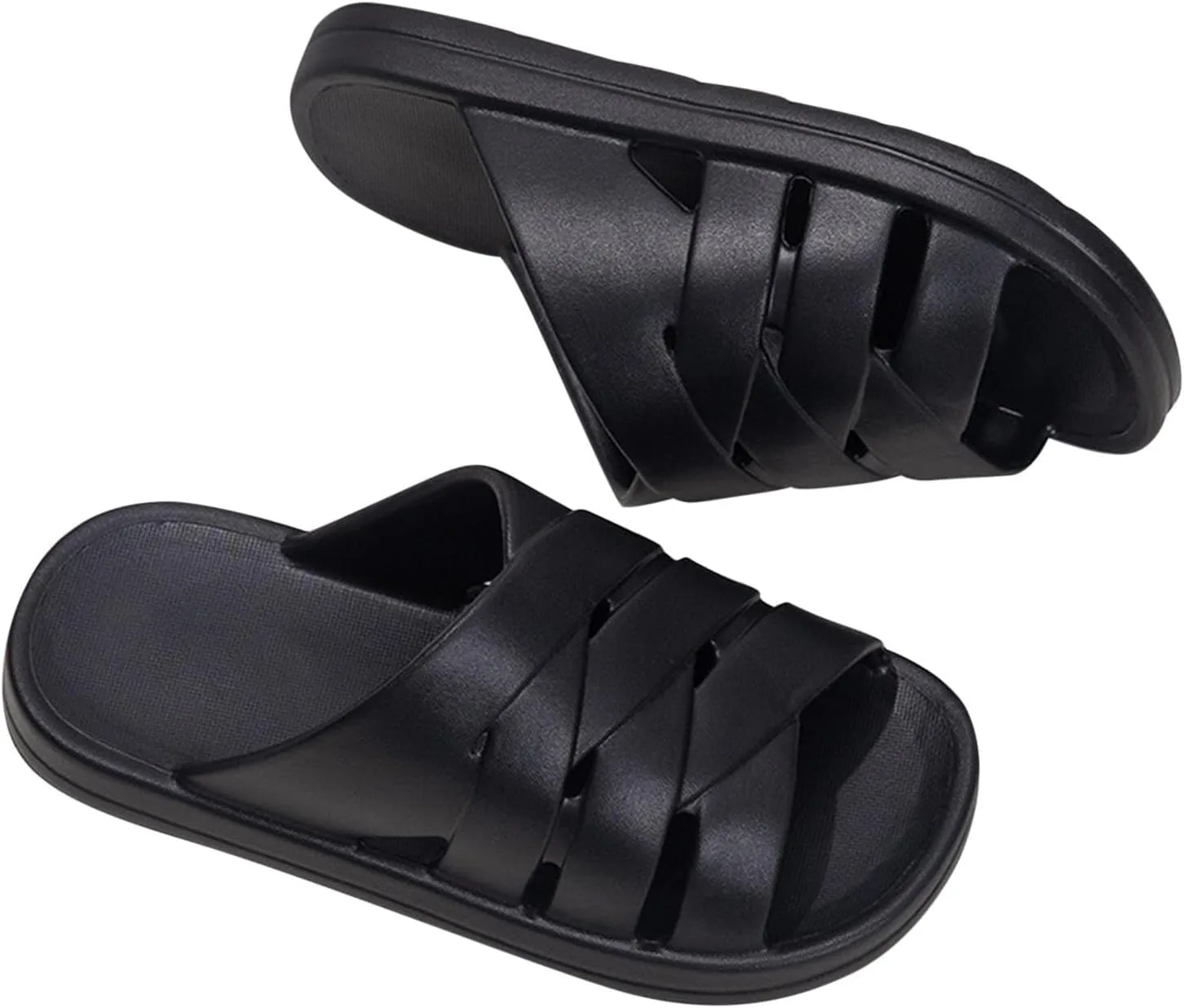 Универсальные шлепанцы Cozyslides Woxihuan, черный