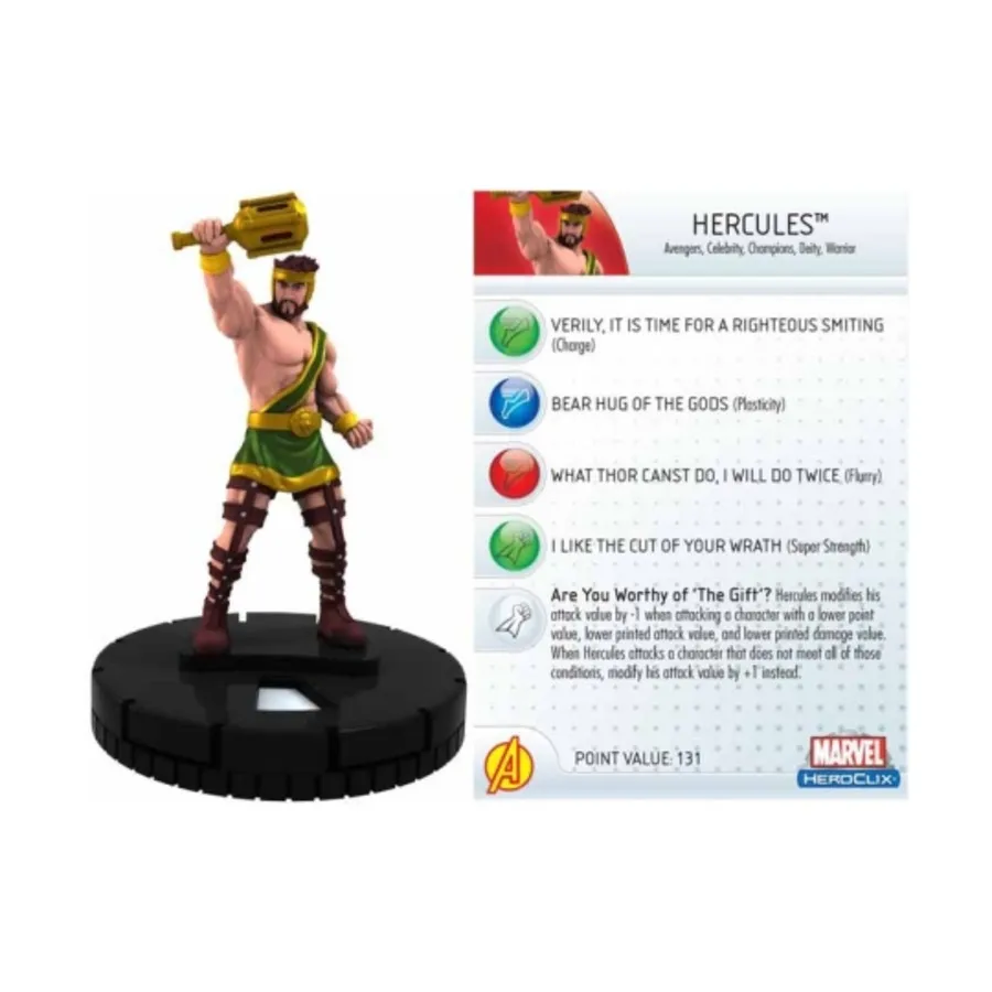 

Геркулес (U), Marvel HeroClix - Incredible Hulk - Singles
