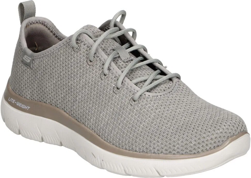 Мужские кроссовки Skechers Summits Doharis, Taupe Knit Trim — фото 2