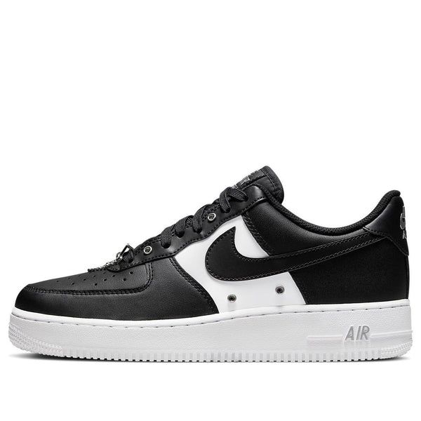 

Кроссовки air force 1 '07 premium 'silver chain - black' Nike, черный