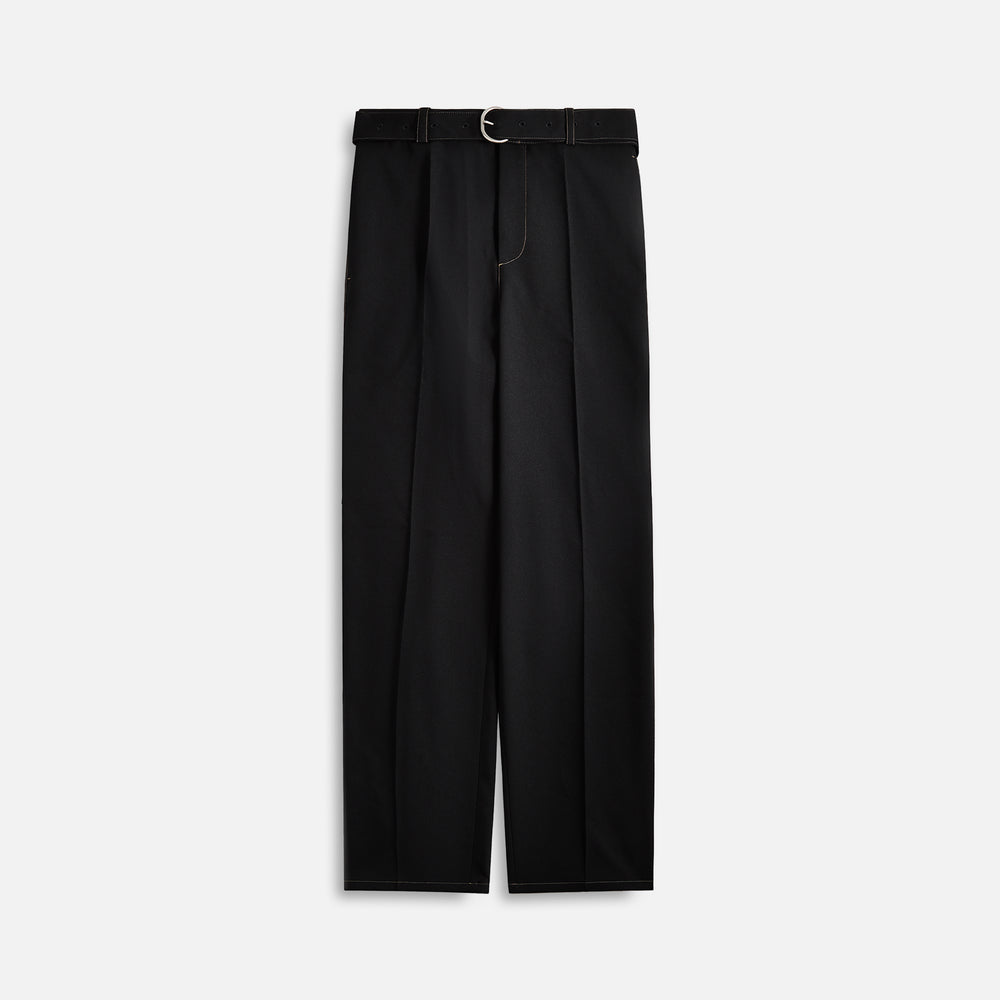 

Брюки Jil Sander Recycled Polyester Gabardine, черный