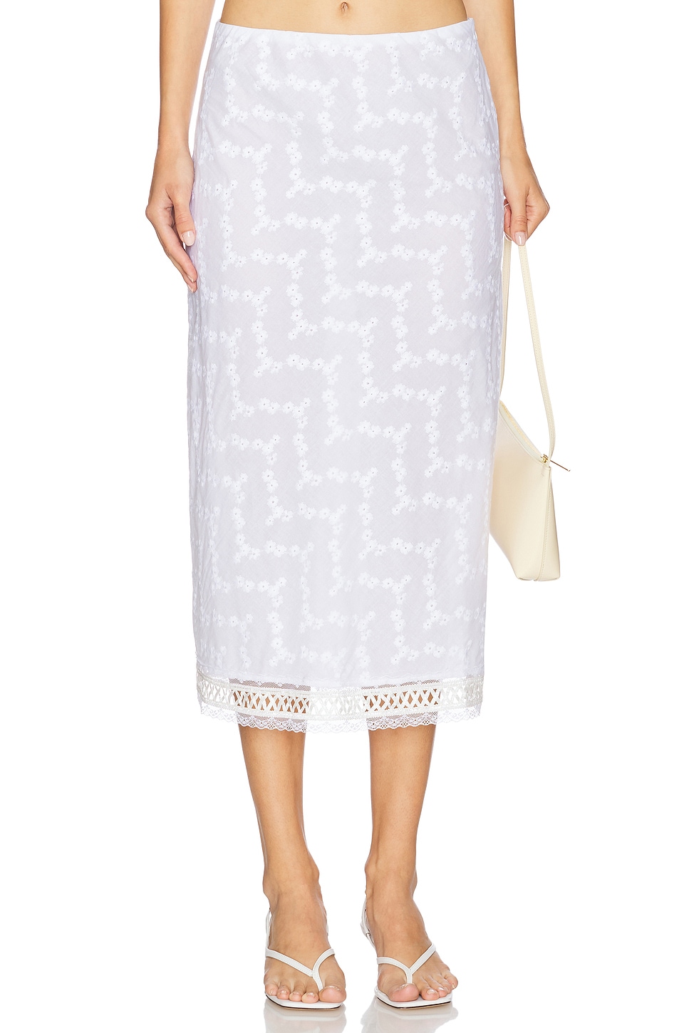 

Юбка Roxy Bella Venice, eyelet ivory