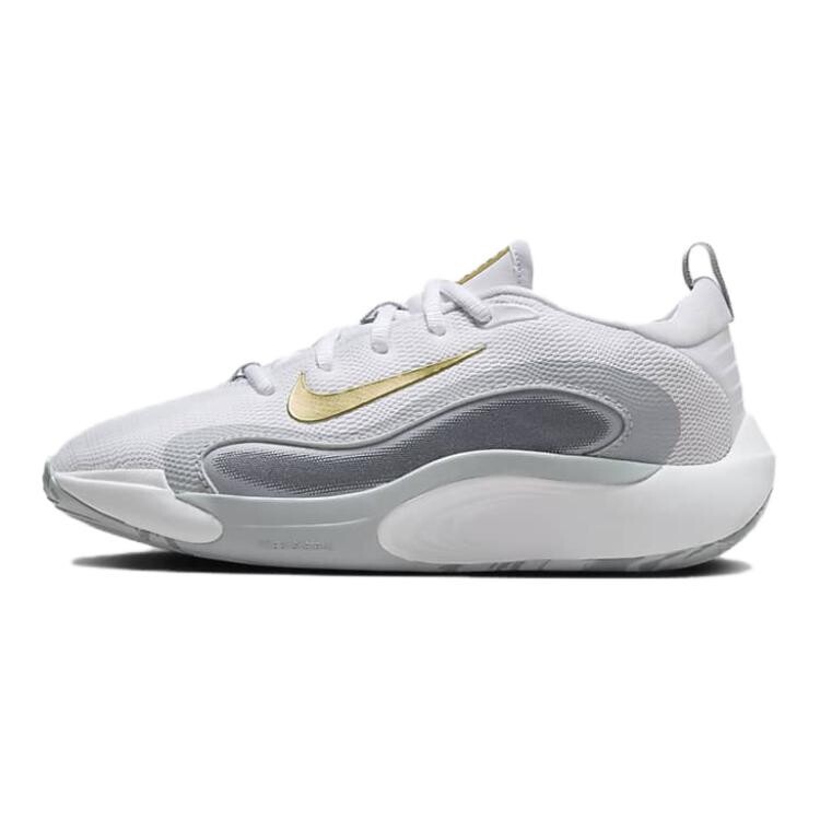 

Детские баскетбольные кроссовки ISOFLY GS Low-top, белые/холодно-серые Nike, белый