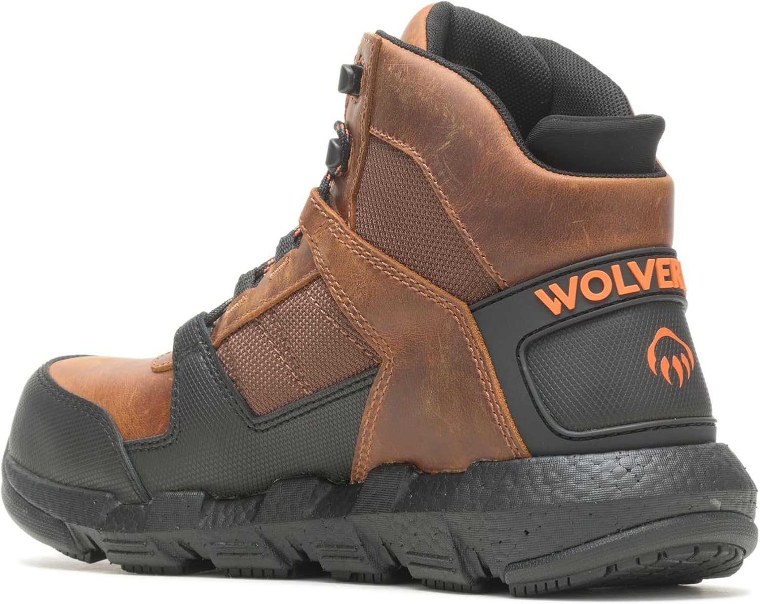 Мужские ботинки WOLVERINE Rev Ultraspring DuraShocks CarbonMax Vent Mid, Tobacco — фото 4
