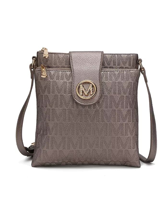 

Сумка через плечо Marietta Signature от Mia K Mkf Collection, серебряный