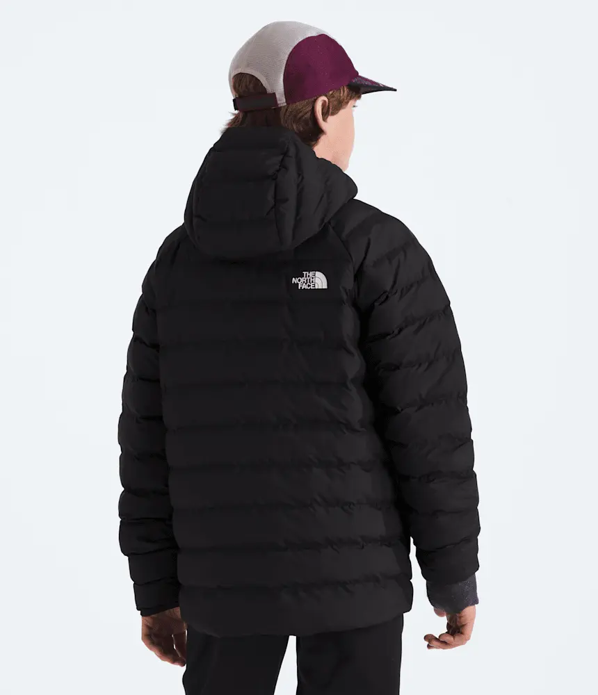 Двусторонняя куртка Perrito с капюшоном для мальчиков The North Face, TNF Black/Smoked Pearl — фото 3