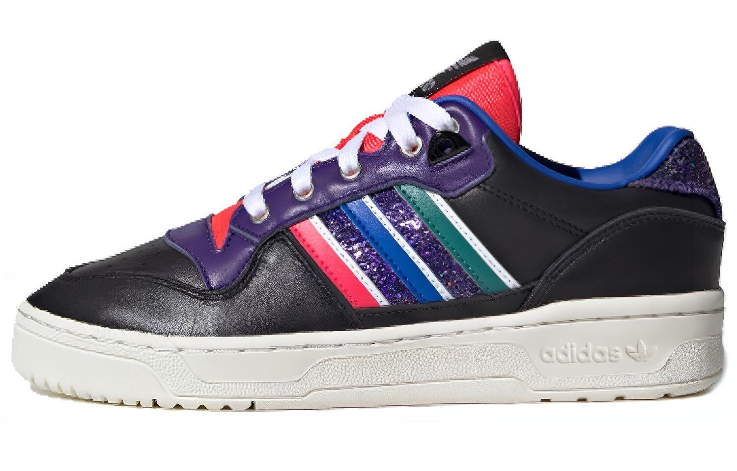 

Кроссовки Adidas Originals Originals Rivalry Low 'Black Purple Red' Women's