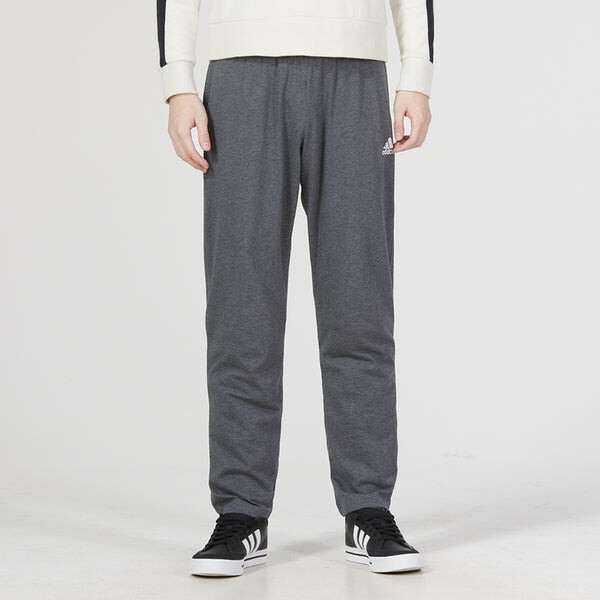 Спортивные штаны Adidas Essentials Single Jersey Tapered Open Hem Pants, красный — фото 3