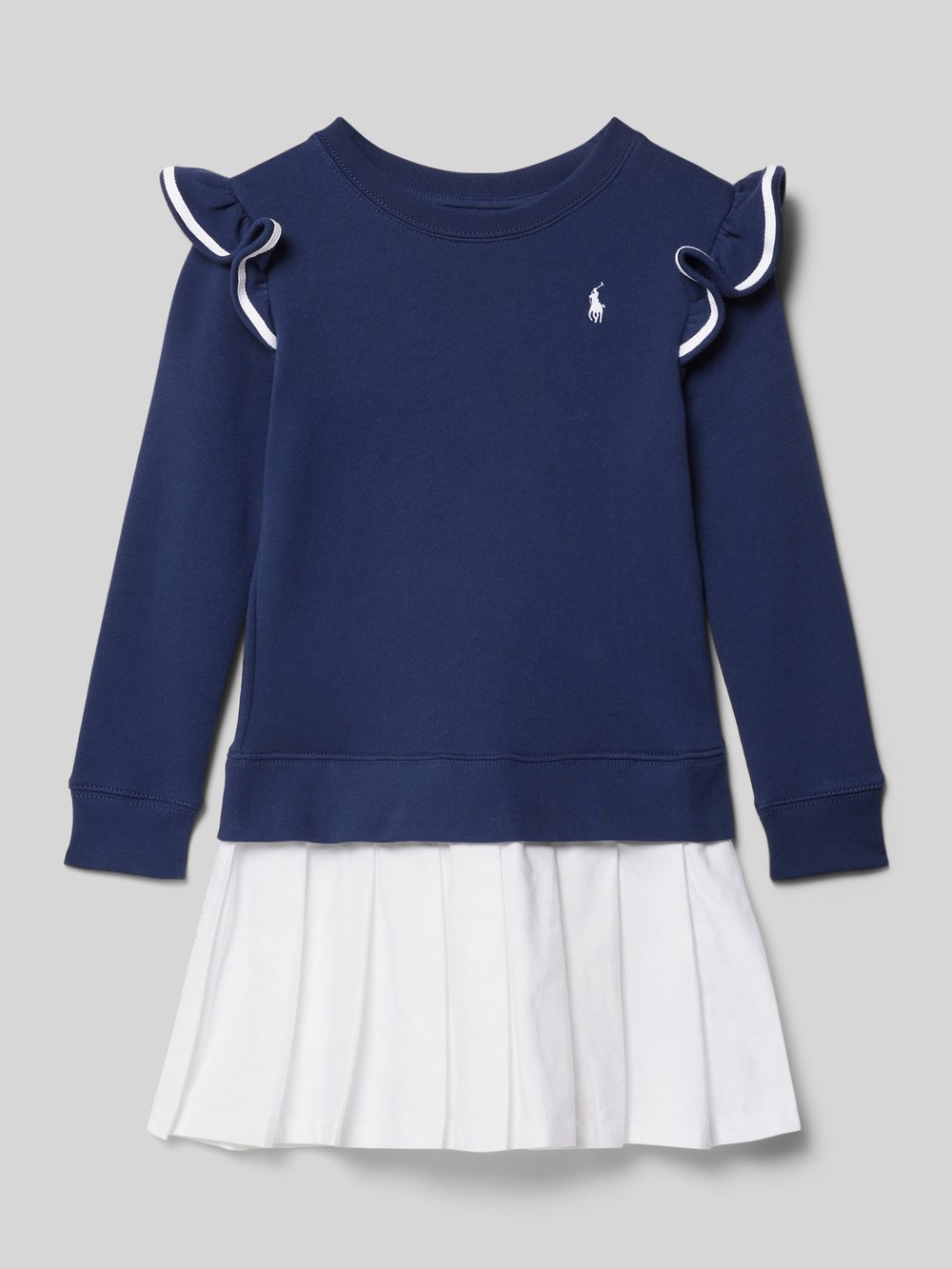 

Платье-свитшот из чистого хлопка Polo Ralph Lauren Kids