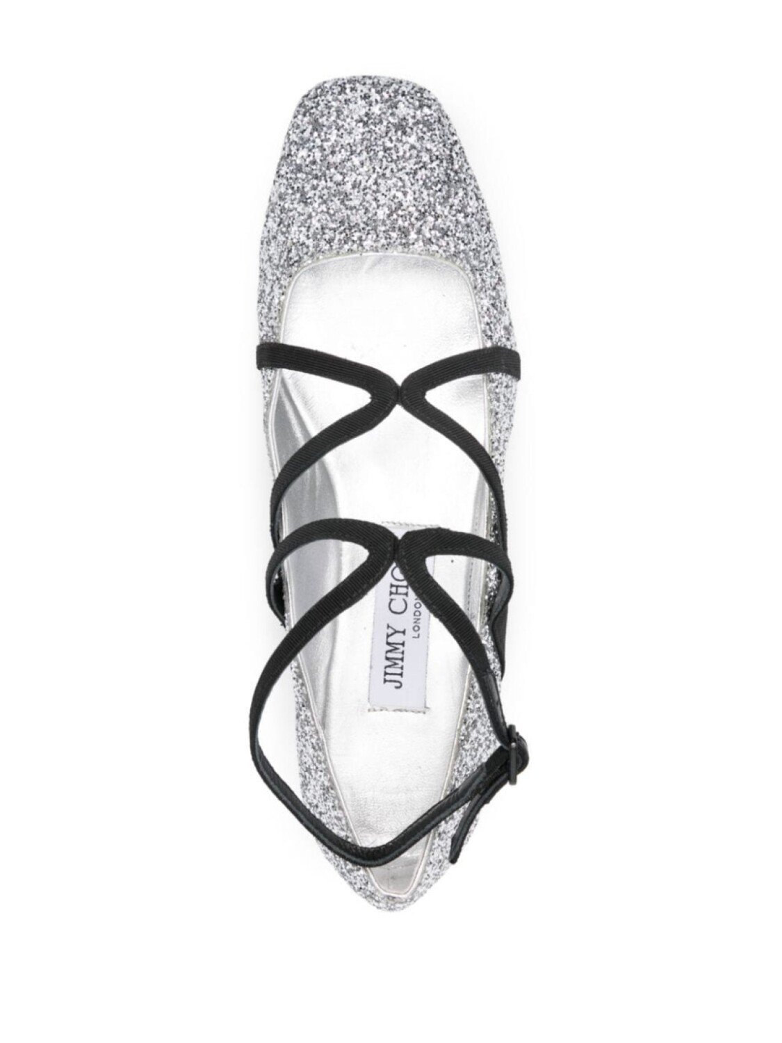 Jimmy Choo балетки Astoria, серебристый — фото 4