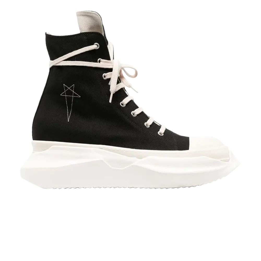 

Высокие кроссовки Rick Owens Wmns EDFU DRKSHDW Pentagram Embroidery Abstract High, черный