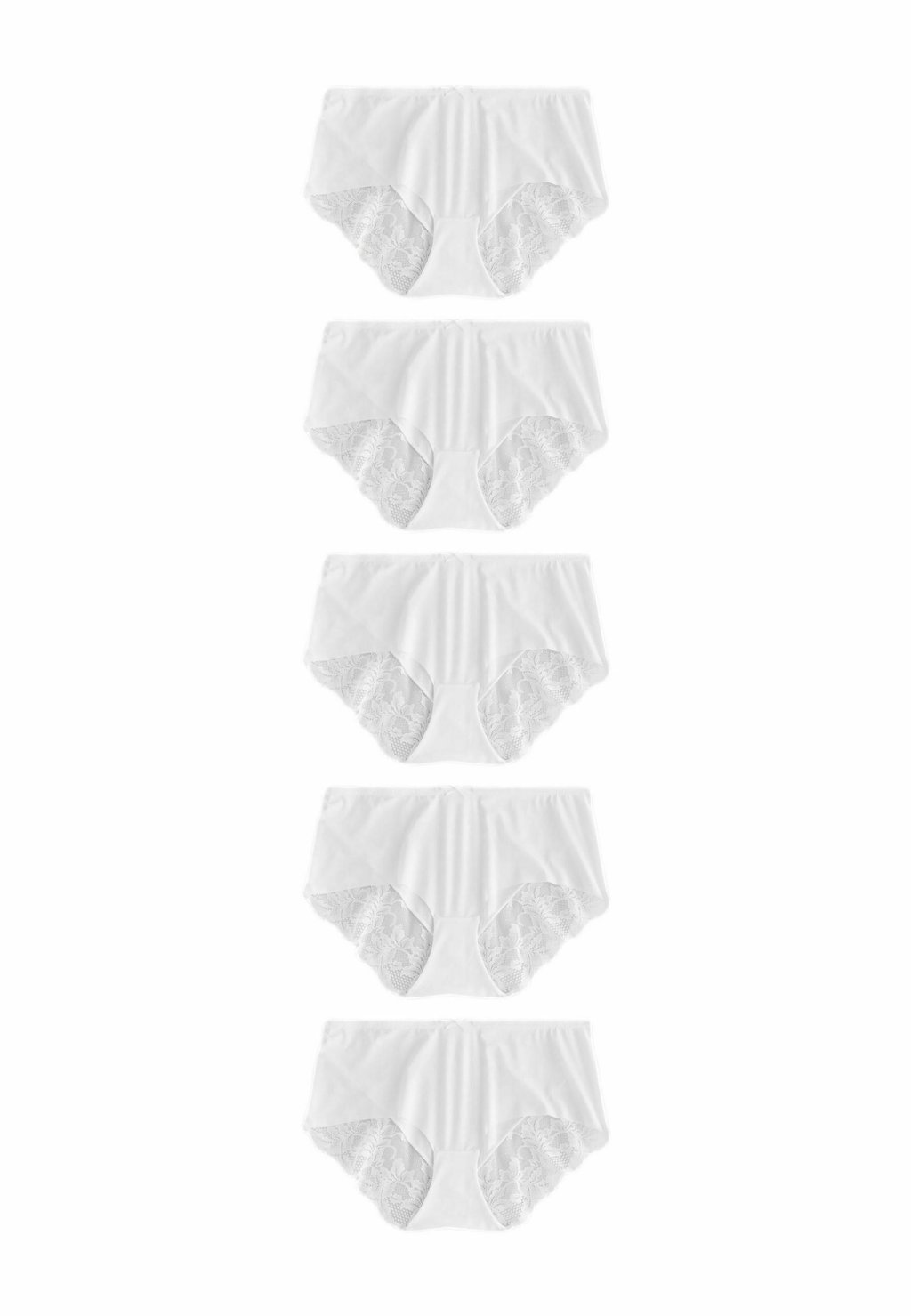 Трусы REGULAR FIT NO VPL 5 PACK Next, белый — фото 2