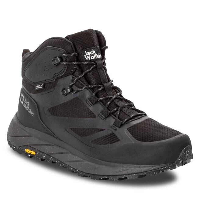 

Трекинговые ботинки Jack Wolfskin TerraventureTexapore Mid, черный