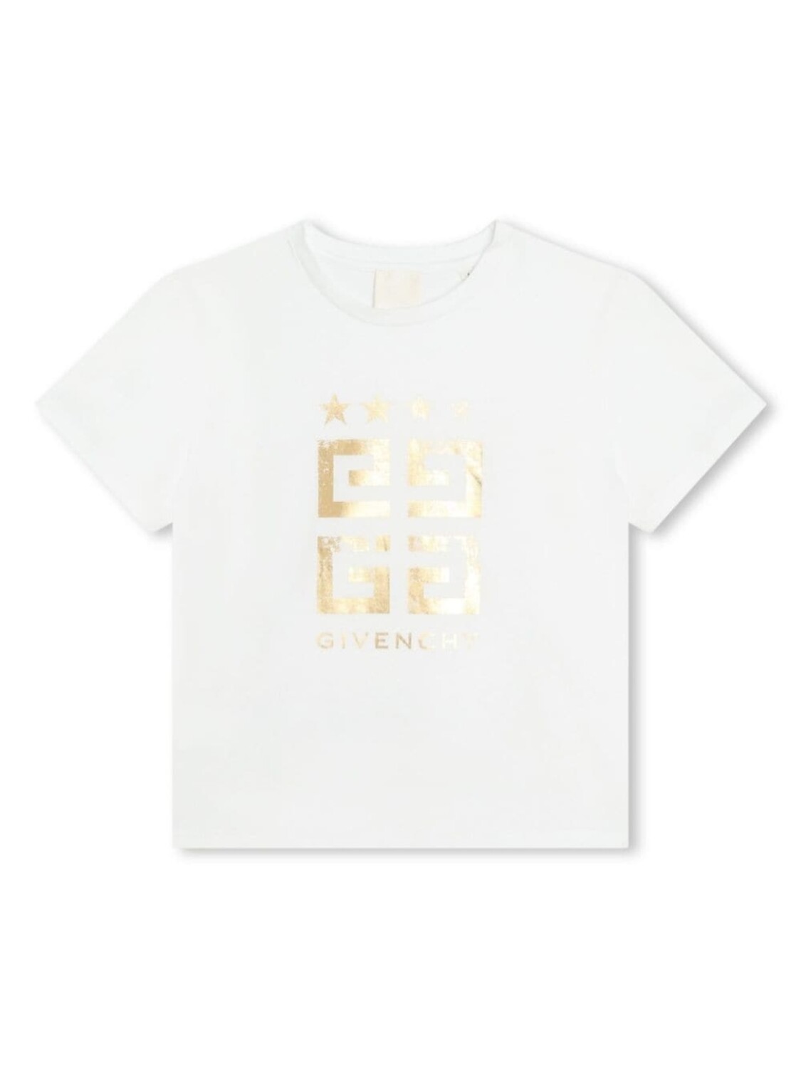 

Givenchy Kids футболка с круглым вырезом, белый