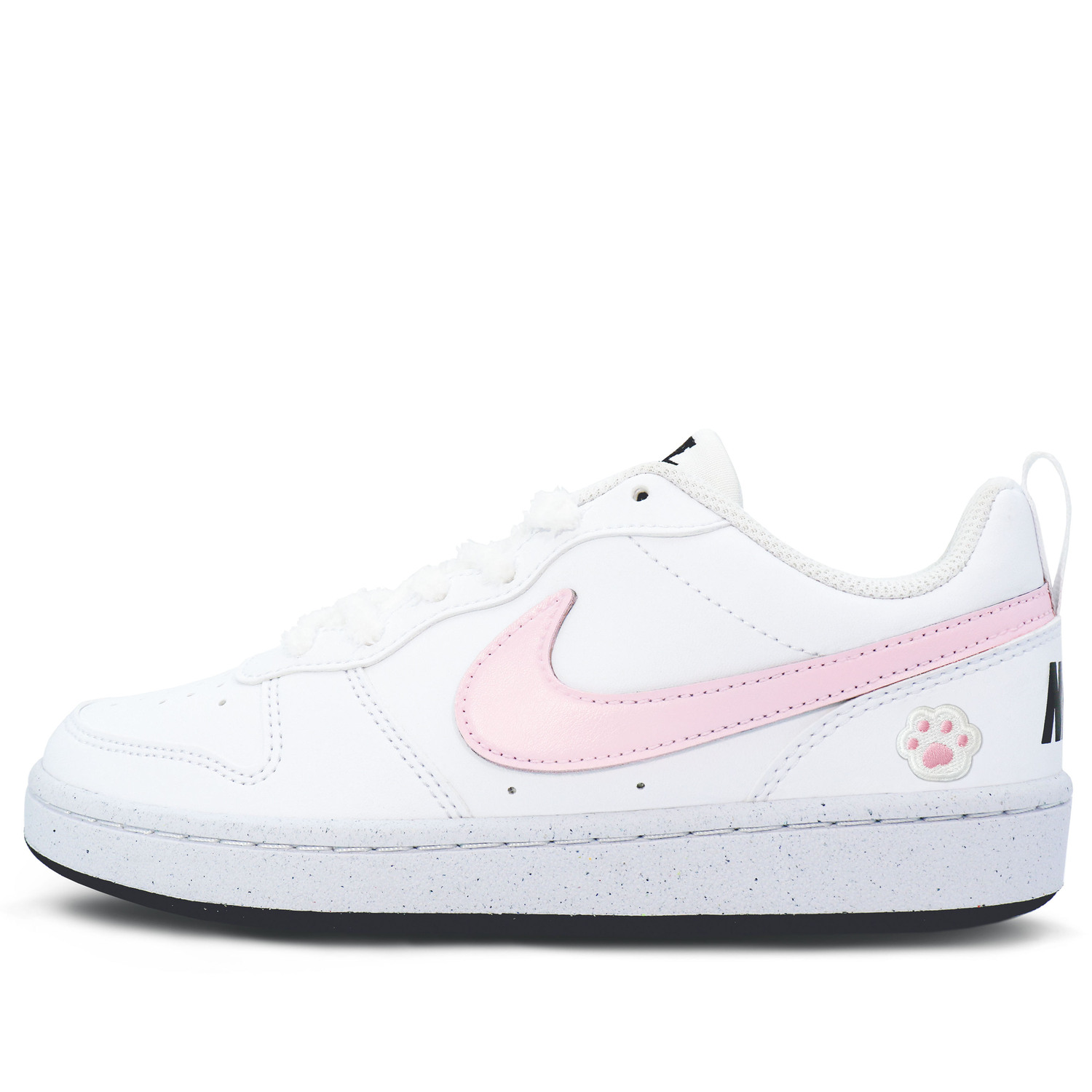 

Nike Court Borough Sweetie Cat Paw детские скейтерские кроссовки Pink для подростков