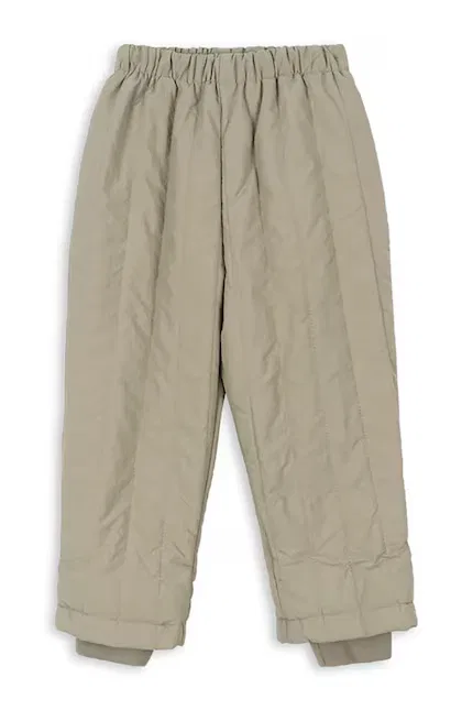 Штаны детские водонепроницаемые JUNO PANTS Konges Sløjd, зеленый
