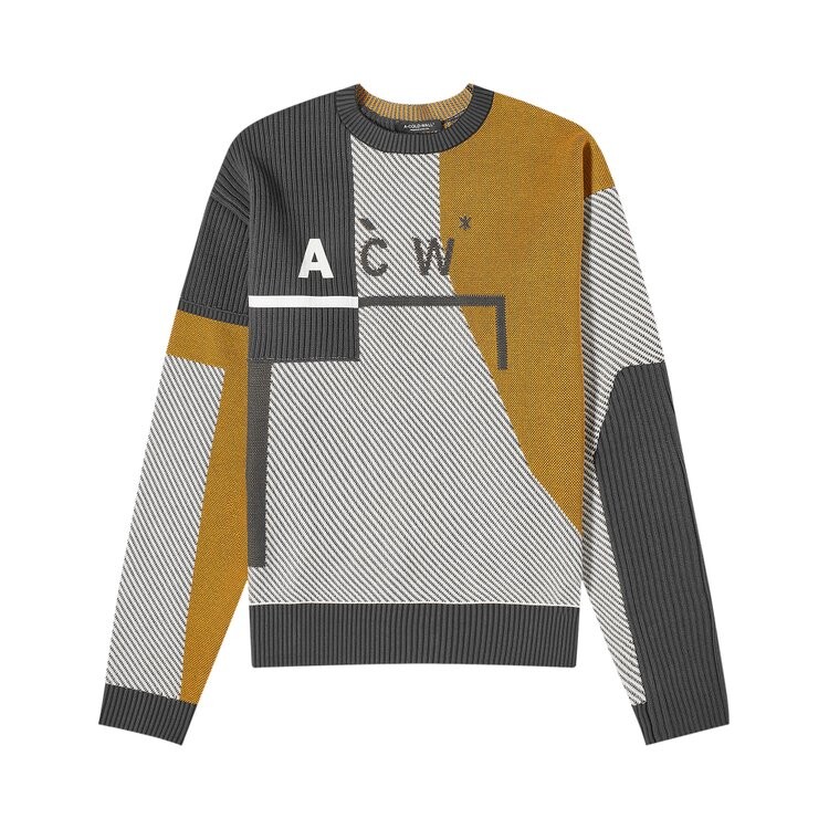 

Толстовка A-Cold-Wall Geometric Knit Crewneck, белый