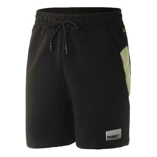 

Шорты avenir shorts 'black green' Puma, черный