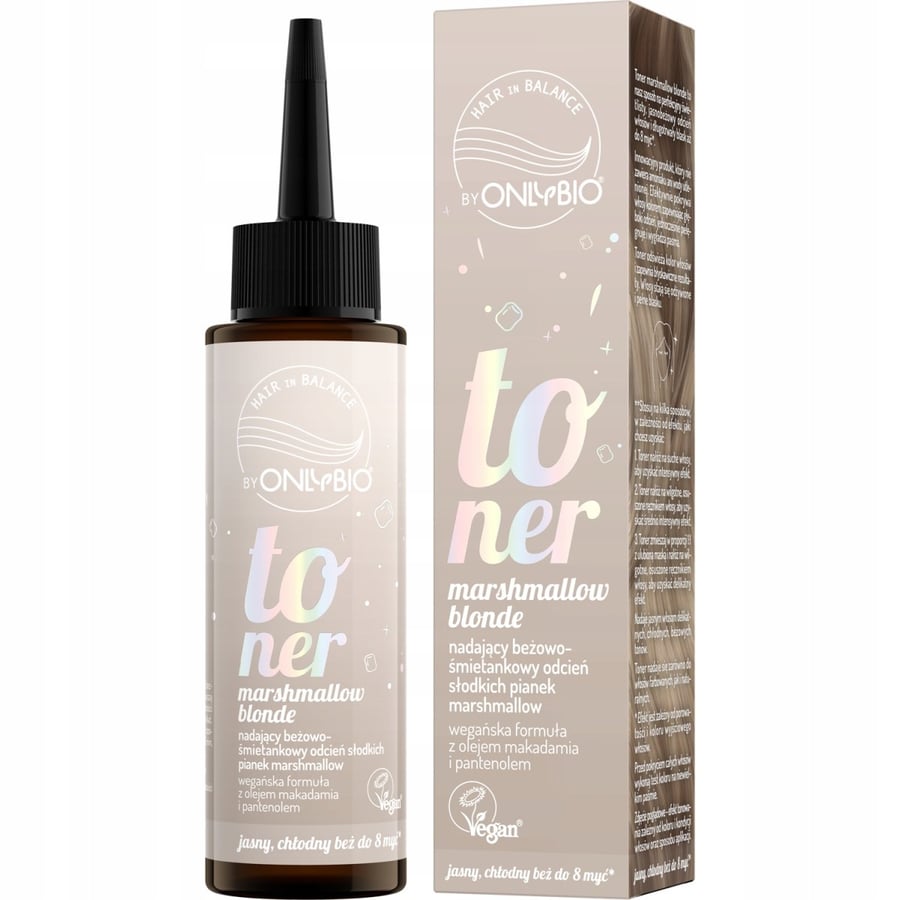 

Тоник для волос ONLYBIO Hair in Balance Marshmallow Blonde 100 мл