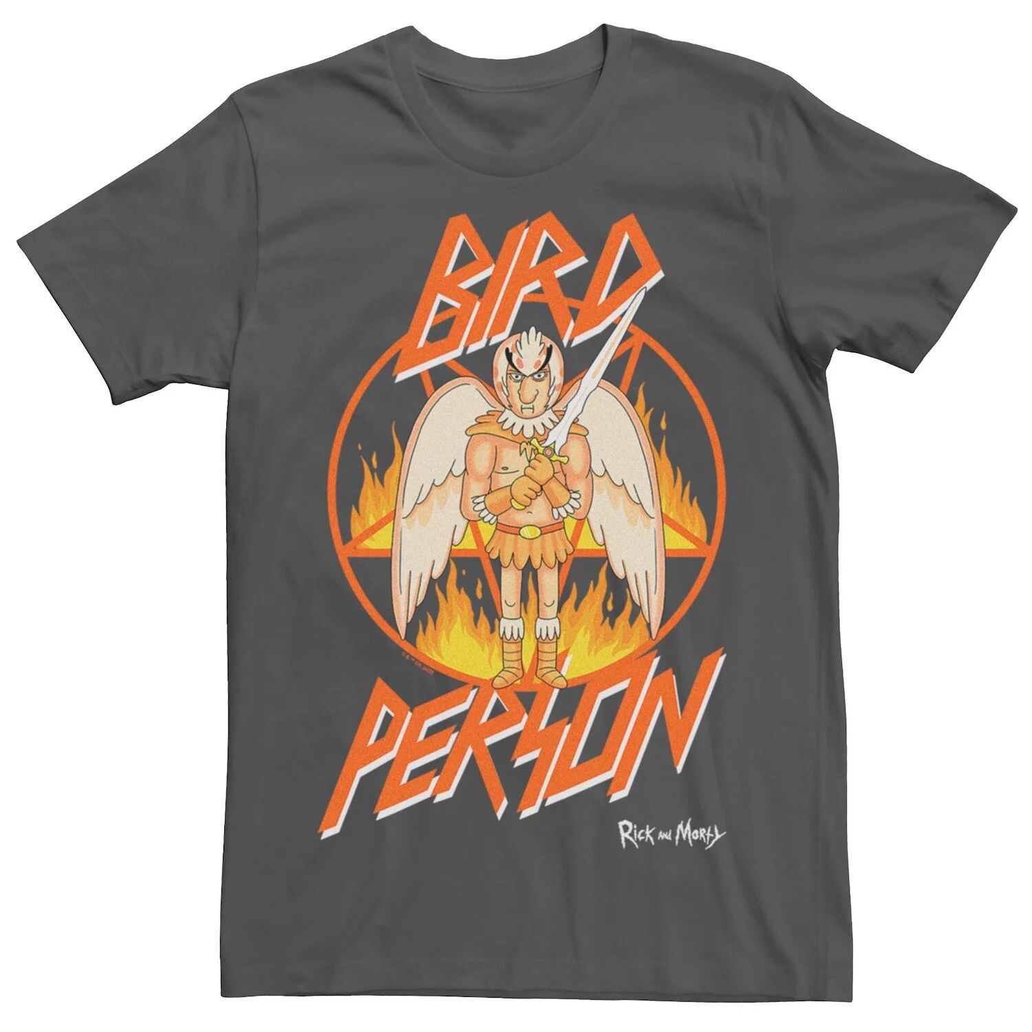 

Мужская футболка Rick And Morty Bird Person Licensed Character