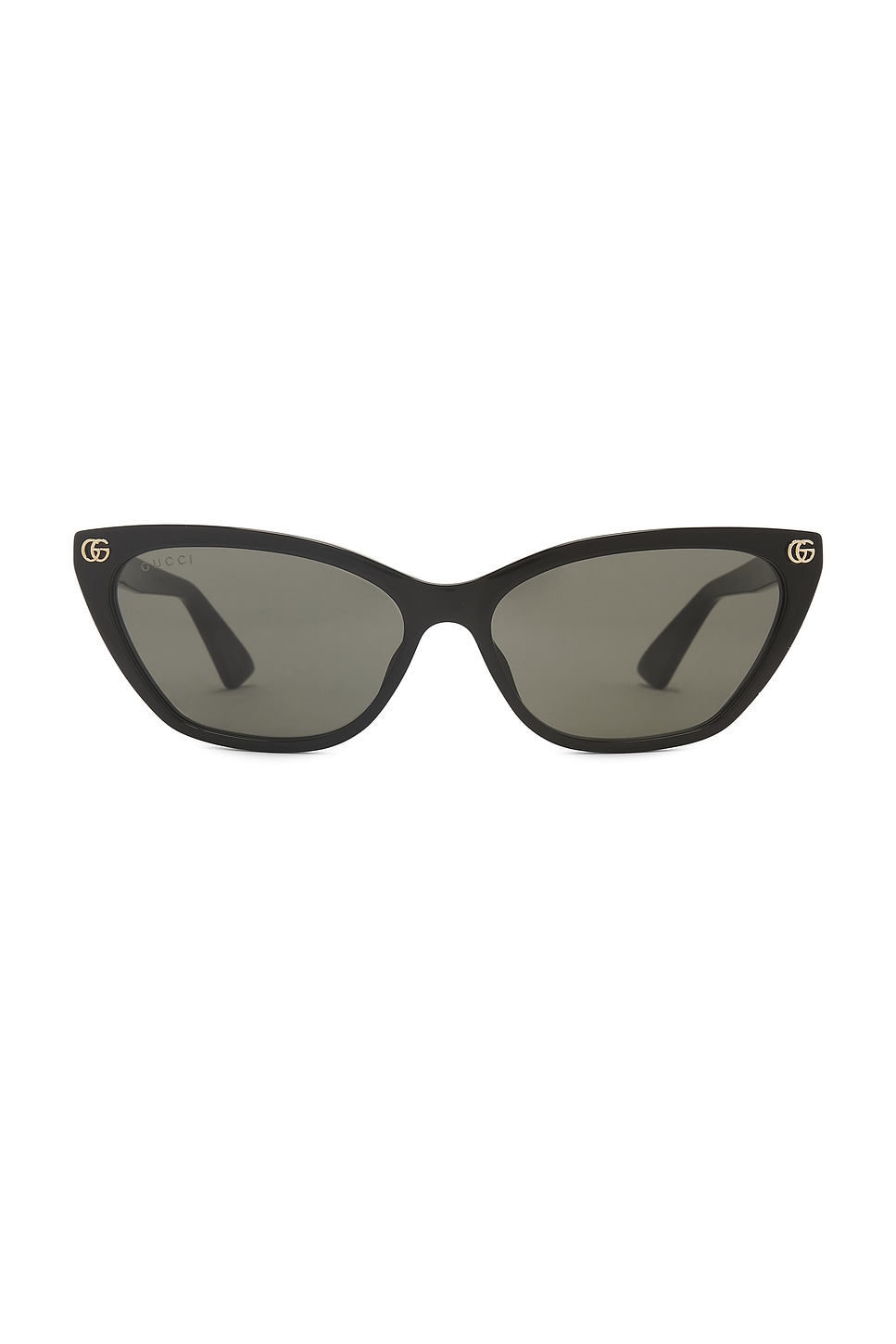 

Солнцезащитные очки "кошачий глаз" Gucci, black & grey