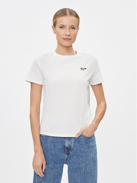 

Футболка стандартного кроя Tommy Jeans, белый