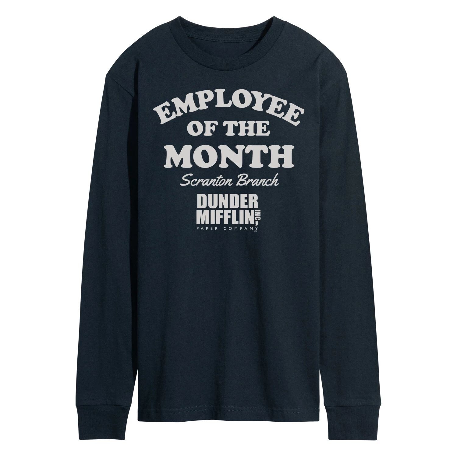 

Мужская футболка с длинными рукавами The Office Employer Of Month Licensed Character