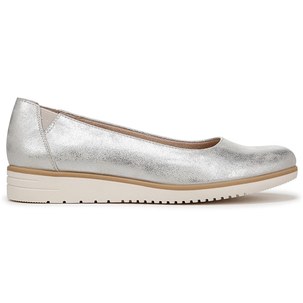 Балетки Idea от Soul Naturalizer, silver faux leather — фото 2
