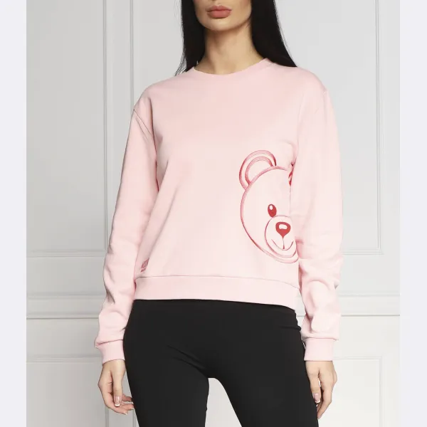 

Толстовка обычного кроя Moschino, розовый