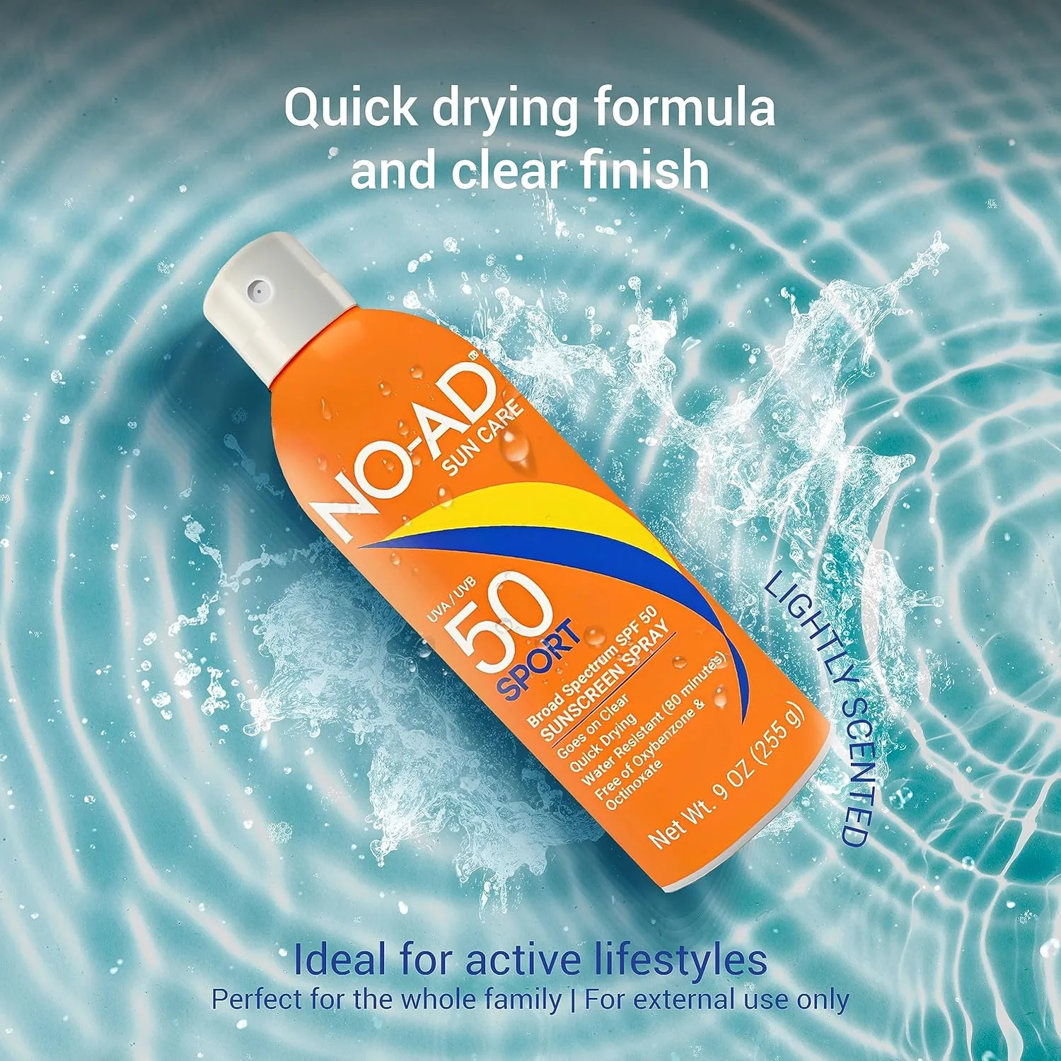 Солнцезащитный лосьон NO-AD Sport, SPF 50, 450 мл. — фото 3