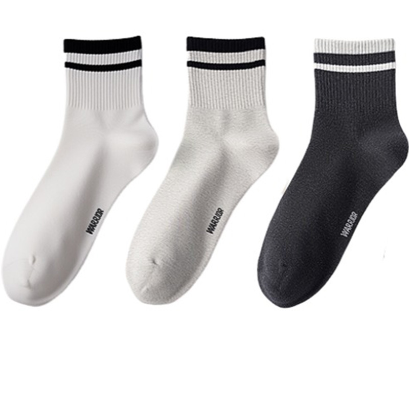 

Унисекс носки Mid Calf WARRIOR, белый 1+светло-серый 1+темно-серый 1 (3 pack)