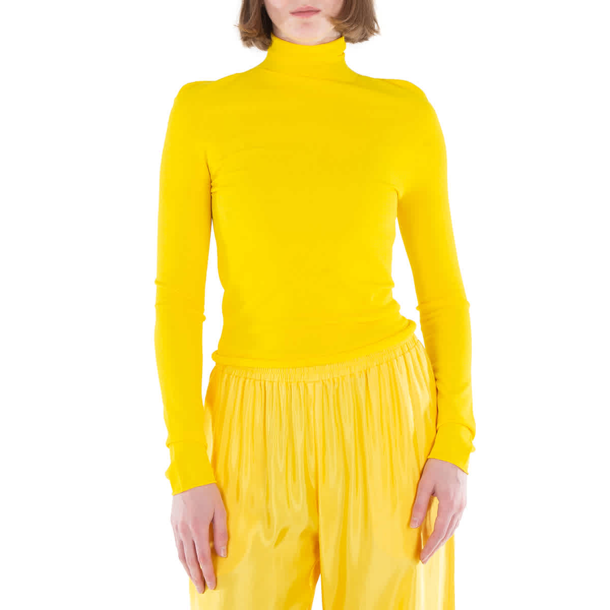 

Acne Studios Turtleneck Long Sleeve Top, желтый