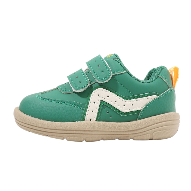 

Нескользящие дышащие низкие кроссовки для малышей с амортизацией для младенцев и малышей MAIBUXIONG, зеленый