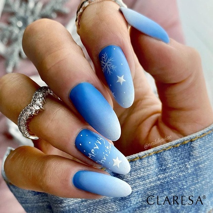 Коллекция лаков для ногтей UV LED Hybrid Manicure Soak Off - Синий цвет 5 мл Claresa — фото 3