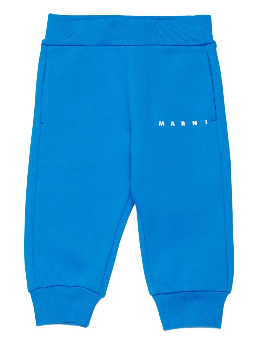 

Спортивные брюки с логотипом Marni Kids, синий