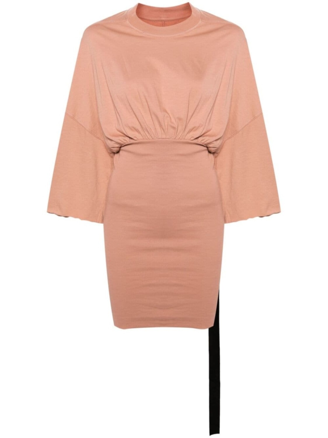 

Rick Owens DRKSHDW платье мини Cinched Tommy со сборками, розовый