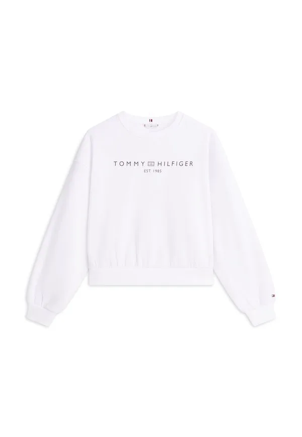 

Свободная толстовка с круглым вырезом из флиса flex. Tommy Hilfiger, Optic White, Белый, Свободная толстовка с круглым вырезом из флиса flex. Tommy Hilfiger, Optic White