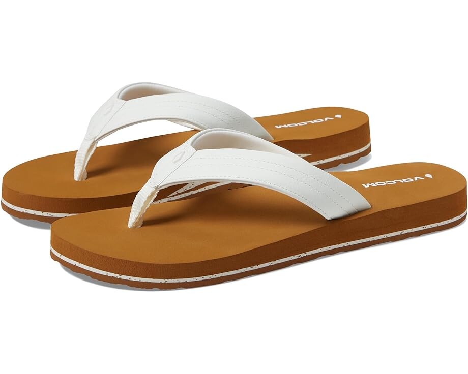 

Сандалии Volcom Boyfriends Thong, белый