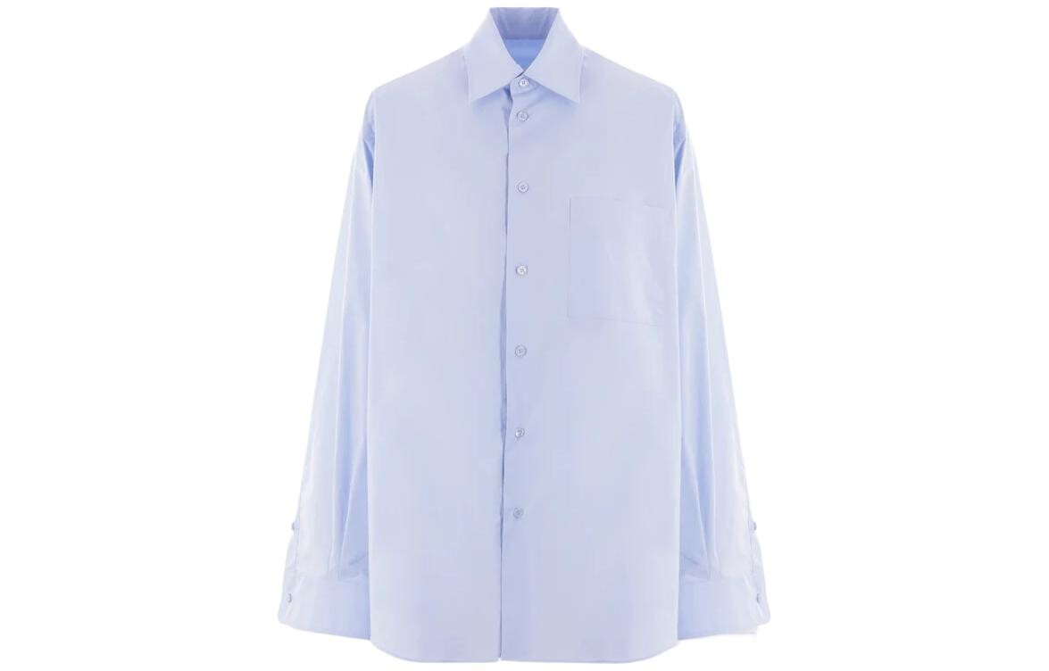 

Рубашка женская Mm6 Maison Margiela с карманами, синий